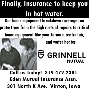 Insurance to keep you in hot water Eden Mutual