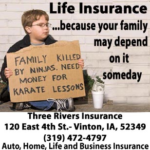 Three Rivers Insurance Family Killed by Ninjas Life Insurance