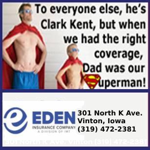 Eden Mutual To everyone else he is Clark Kent we had the right c