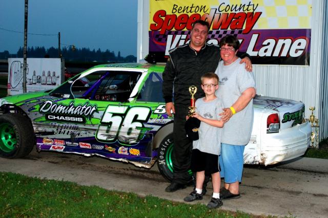Stock Car Winner, Justin Temeyer