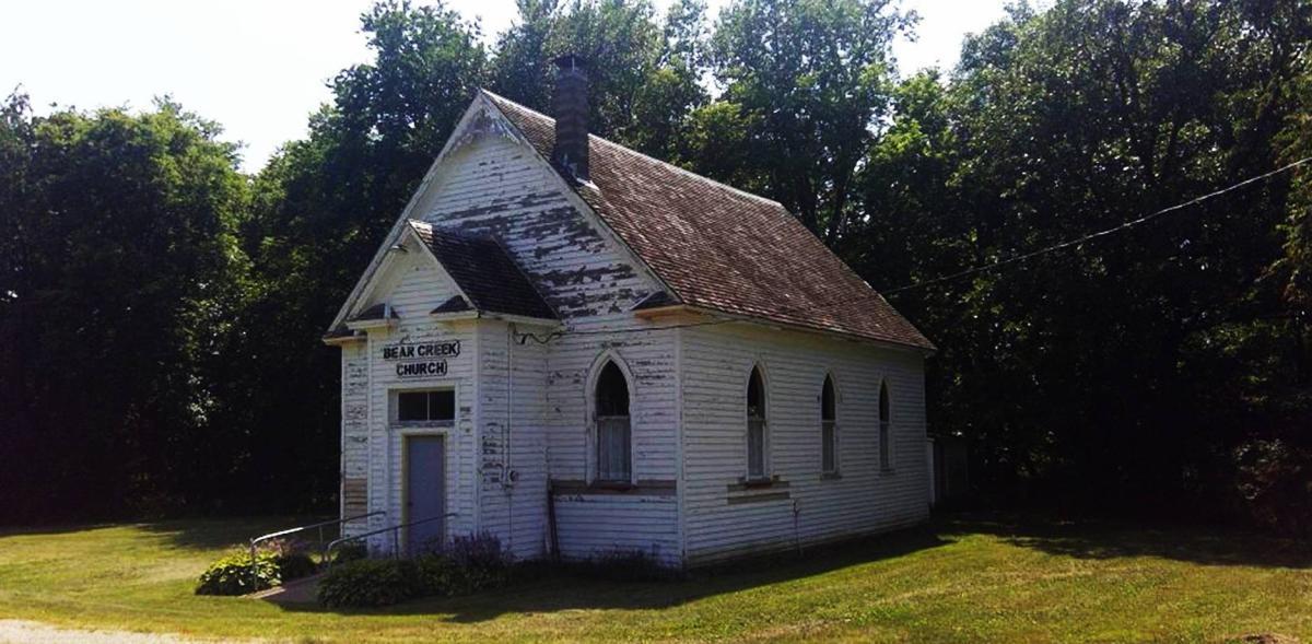 Bear Creek Church in its before condition