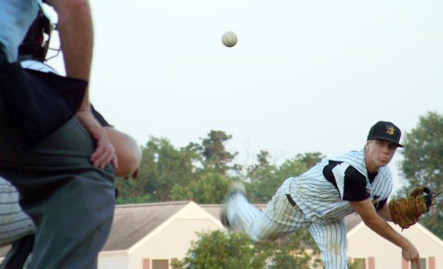 Nolan Edwards started Game 2 for V-S in the home double-header against Maquoketa.