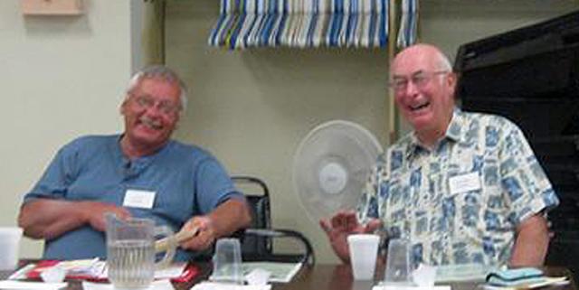 Paul Tope, Urbana and Larry Wiebke, VanHorne - Volunteer Drivers