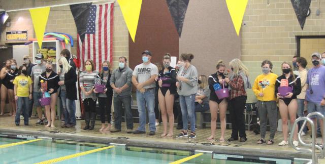 Vikettes celebrate Senior night with a Victory over Williamsburg