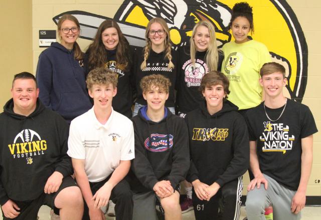 Vinton-Shellsburg's Homecoming King and Queen Finalists