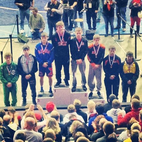 Michael Neal placed 8th in the state competition