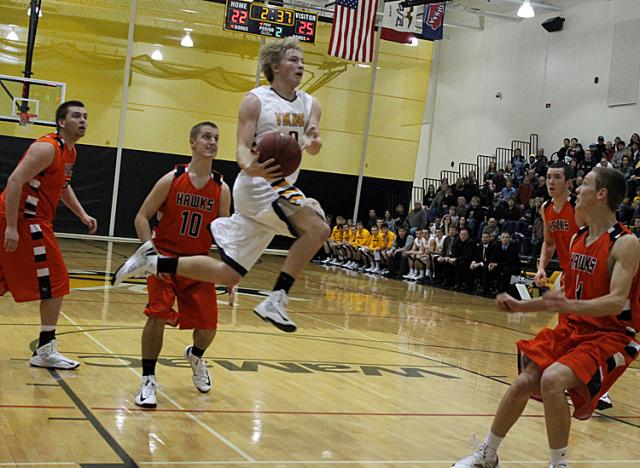 Max Kearns has been one of the Viking leaders in scoring and assists this season.