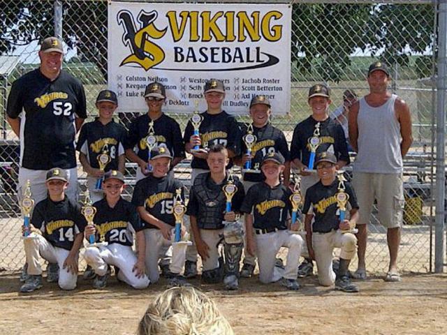 The Viking 11U team ended its season with a tourney championship.