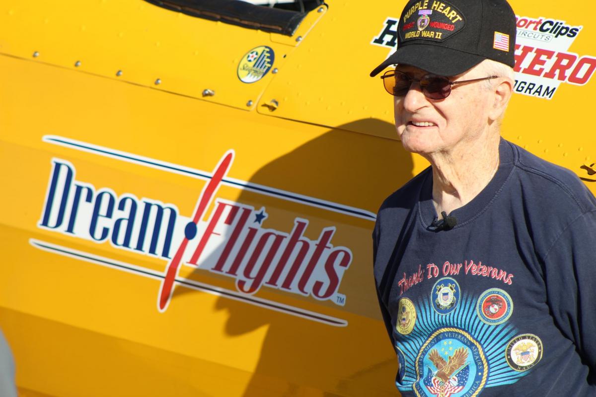 John Gualtier took a Dream Flight on The Spirit of Wisconsin as part of Operation September Freedom