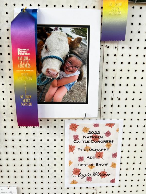 Angie Wittmer's Best of Show entry at Cattle Congress this year.