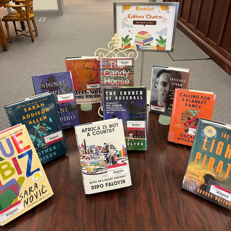 Booklist Magazine's Editors' Choice for the year