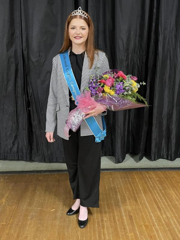 Emily Rose Ingalls of Newhall was crowned the 2023 National Cattle Congress Fair Queen