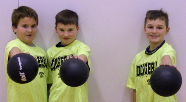 Third/Fourth grade VPRD Dodgeball Champions...