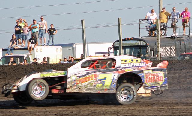 Modified drivers often use just three of their four tires when making turns.