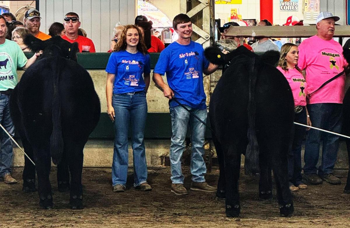 Izzie Birker at the Iowa State Fair with