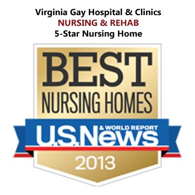 Nursing & Rehab earn 5 star award