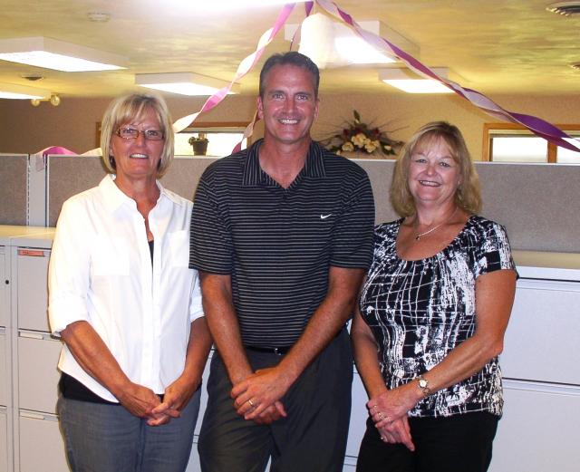 Patrice Smith, Calvin Rickels and Paula Frazier all celebrate their 25th year of working together
