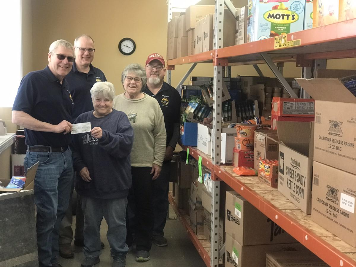 Pictured: Craig Ollinger, Rob Levis, Judy Neal, Elaine Bearbower and Greg Walston