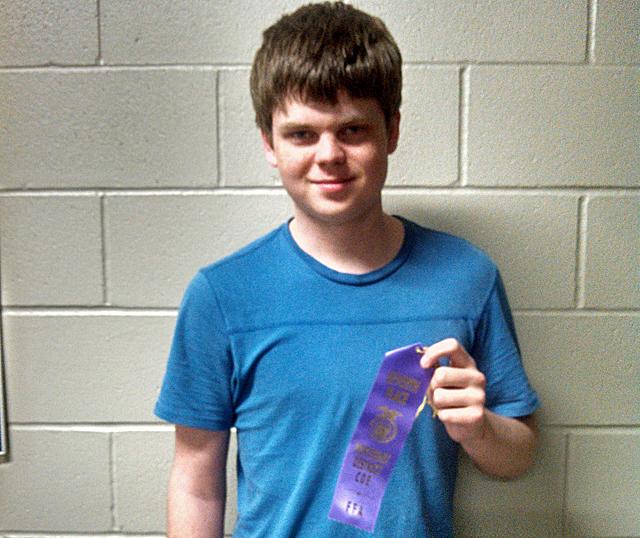 Shane Monaghan and his team of 3 Benton FFA members placed 7th in Agronomy.