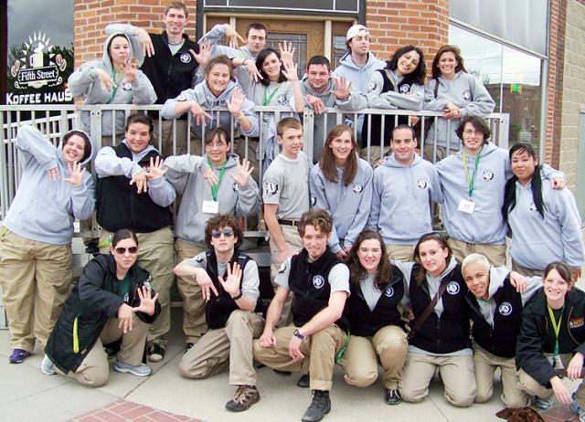 AmeriCorps Maple members arrived at about the same time Vinton Today began serving the area.