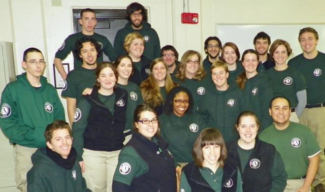 These 25 AmeriCorps team leaders have begun training for Class 17 at the Vinton campus.