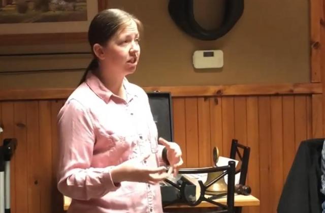 Area Midwife Bethany Gates of Shiphrah Birth Services spoke to the local Kiwanis about homebirth