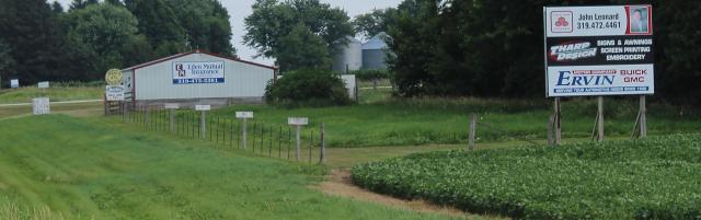 Billboards could be up for discussion on the county level, some samples along a county road