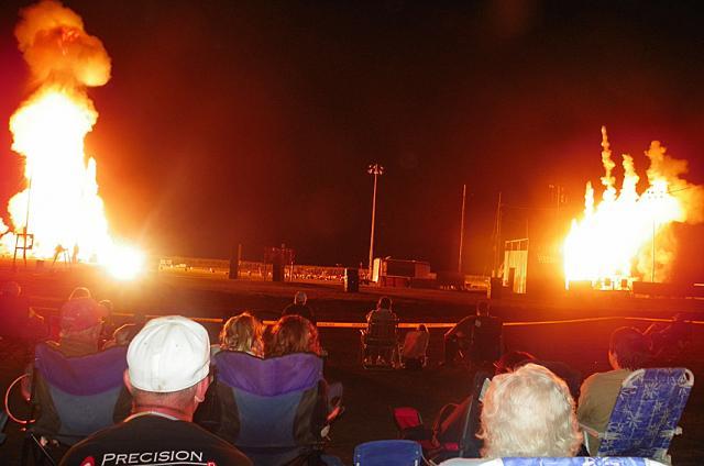 The 'Train Wreck' display is returning to Boomtown Saturday evening.