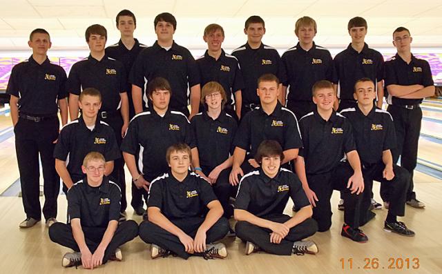 The VS boys bowling team won its first contest last week.