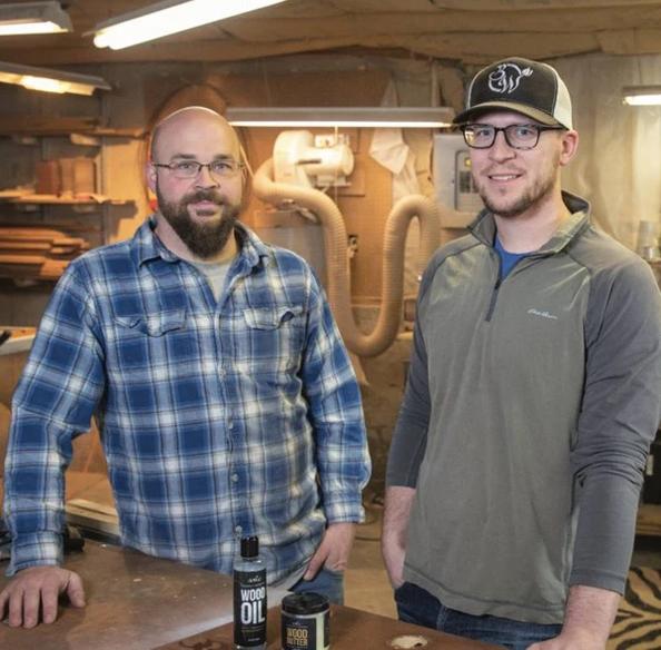 TJ Bowen and Payton Schirm of BoWood to open in Urbana