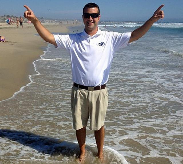 Brett Edwards: Former Viking and 2001 VS grad is now sports anchor at KLKN-TV in Lincoln, Neb.
