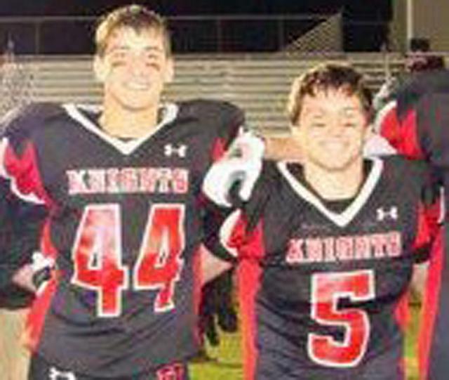 All-Academic Team: Brian Dunkelberger & Trev Hadachek, Union Knights.