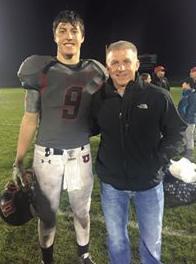 Brock Hadachek and father, Jon.