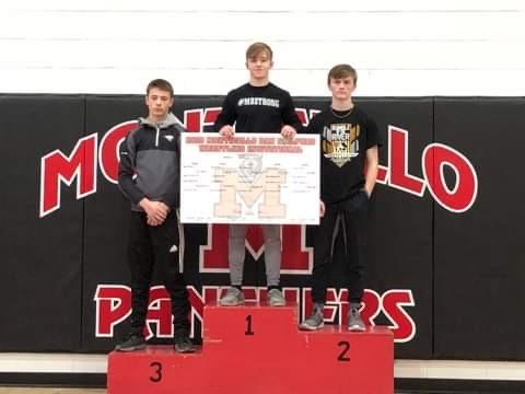 Bryce Radeke 138-pound champion