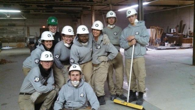 Cedar 4 on their work site.     