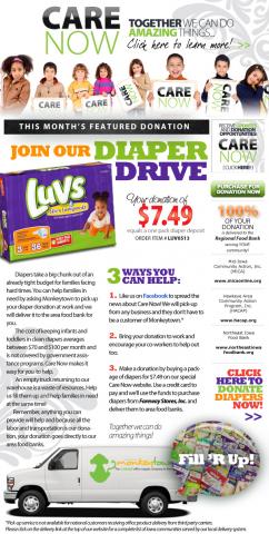 Monkeytown's Diaper Drive