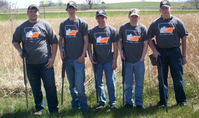 Left to Right: Curtis Geiger, Bryce Burroughs, Dalton Lebeda, Wyatt Lebeda, Drake Tilson