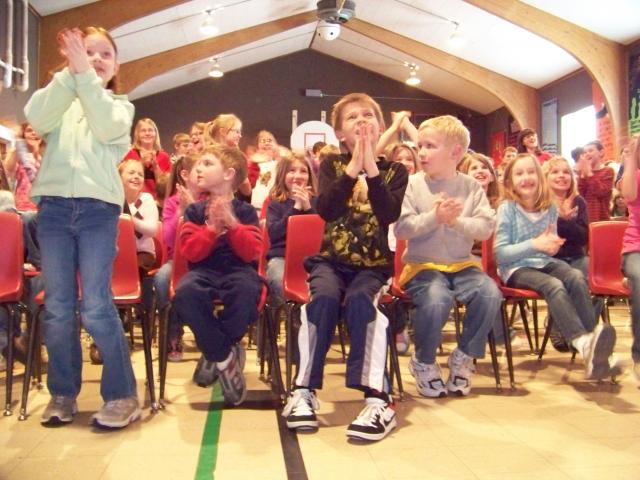 Central Lutheran celebrated its $100K gift by sharing $10K.