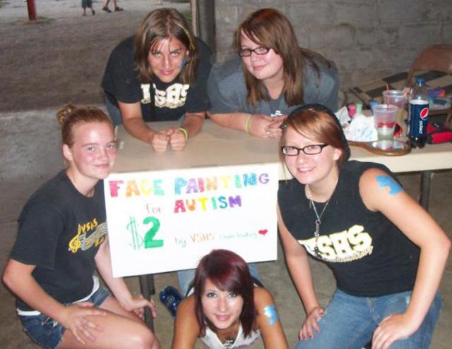 On the floor Kyra Blix, 2nd row Jaeger Shaw, Stephanie Auen, 3rd row Kayla Taylor, Melanie Lovell.