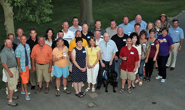 Vinton Class of 1983 members met for their 30th reunion.