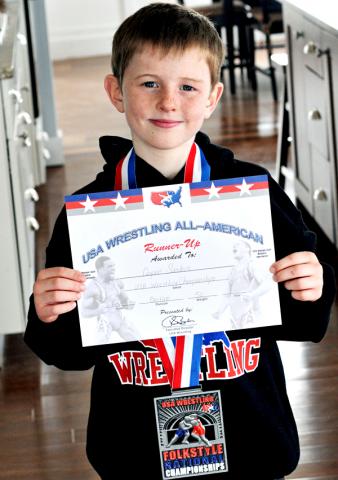 Cooper Sanders: National Runner-Up, USA Wrestling Championships, UNI