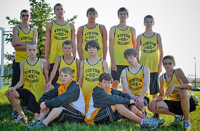 The official 2010 VSHS varsity boys cross-country team photo.