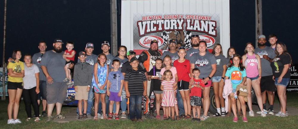 Nathan Ballard's victory moved him to the all-time wins list for the division (Photo Jim Wittke)