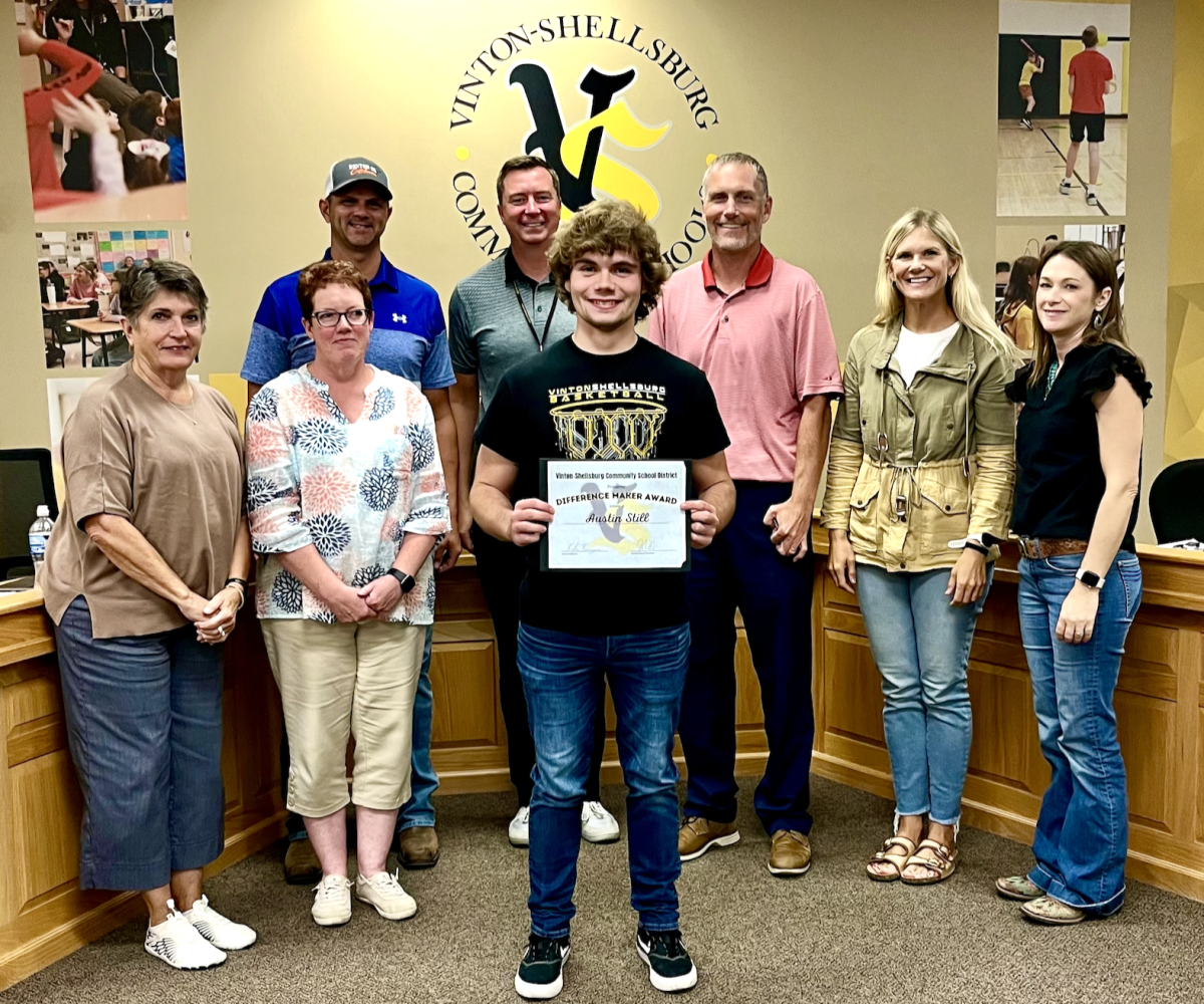 Austin Still is recognized for going above and beyond in assisting to keep the technology systems running in the district.. Click to read article
