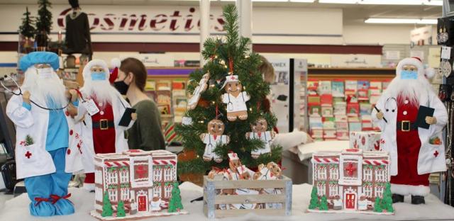 The Christmas Open House kicked off the Christmas season. Display inside LaGrange Pharmacy