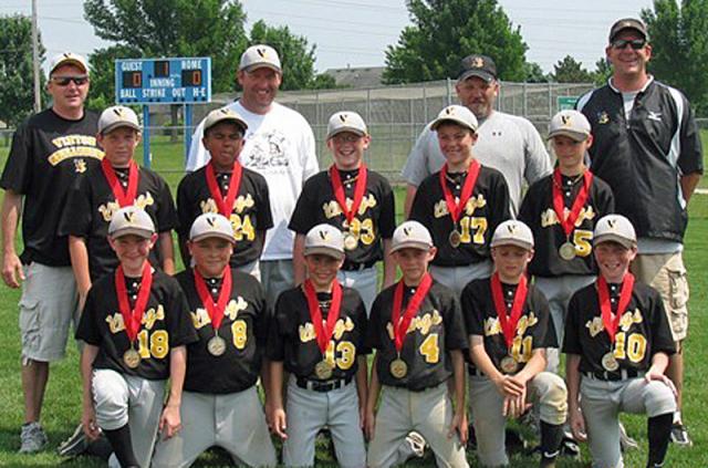 The VS 11 and under baseball team won third place in a Des Moines tournament this weekend.