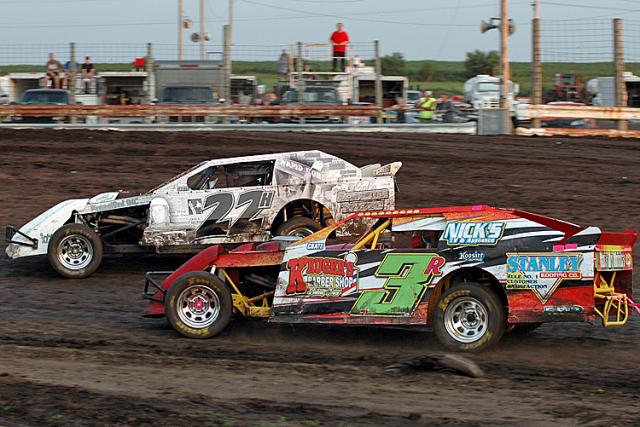 Vinton racer Danny Dvorak won in both Independence and Vinton this past weekend.