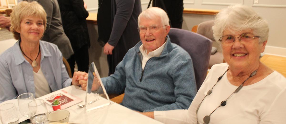 A few days before his 103rd birthday, Keith Elwick was recognized for his work and support on behalf of VGH with a Legacy Honor