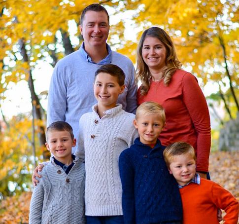 Kyle Koeppen with his family will be arriving in Vinton as the new Superintendent of V-S