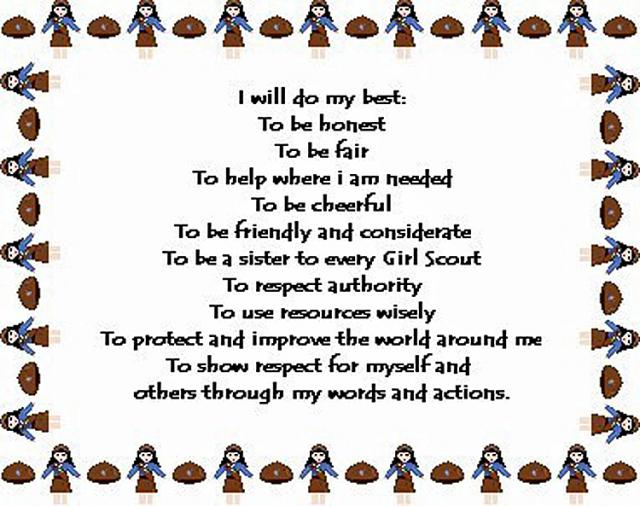 The Girl Scout Law